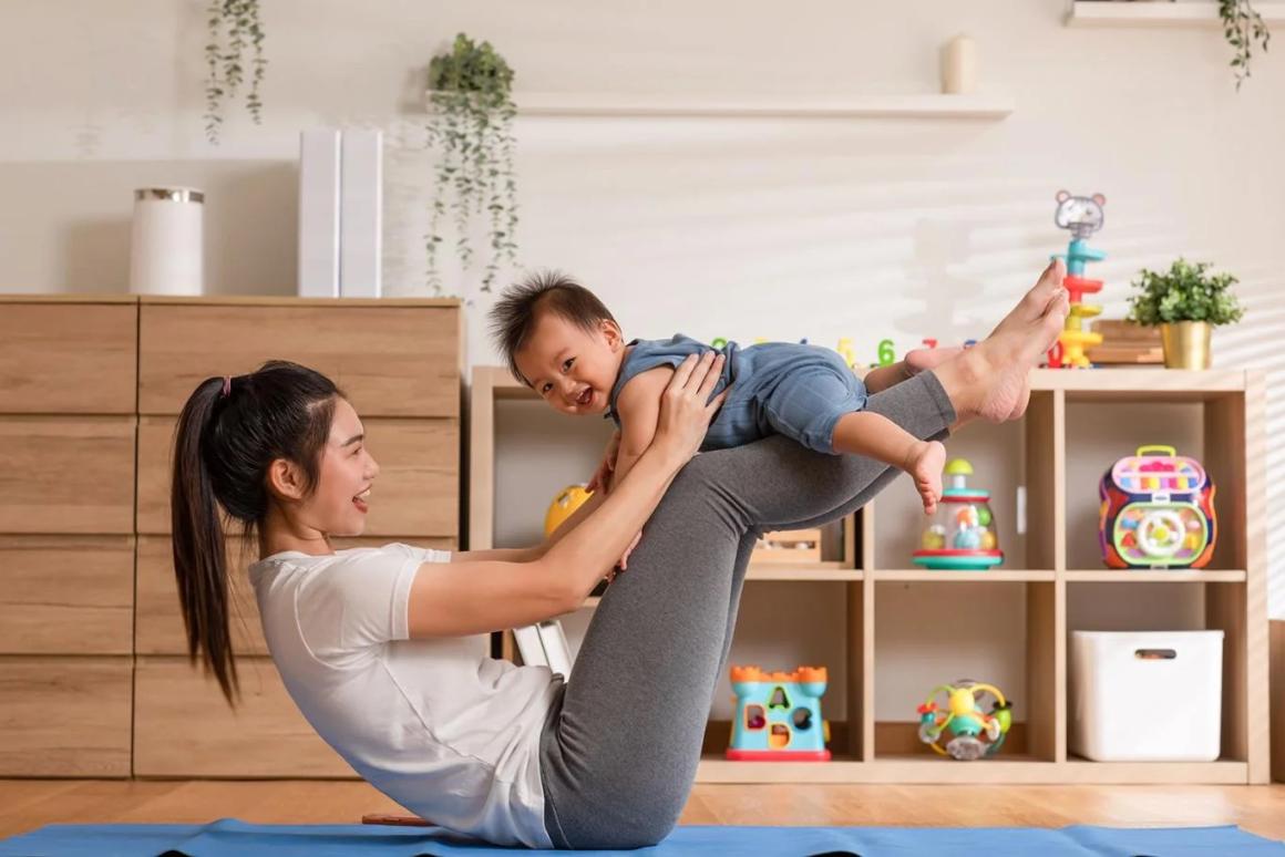 Gaining back core strength is especially important for all types of sports, since pregnancy can stretch the muscles inside the abdomen and pelvis.