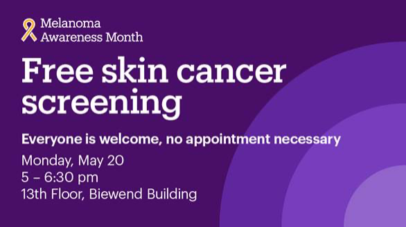 Free skin cancer screening