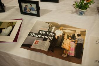 10/14/2017 - Malden, Mass. - The 20th Anniversary Open House was held on Saturday, October 14, 2017 for Sharewood Medical Center at St. Paul's Church. The medical center is a student owned clinic providing free healthcare to the undeserved communities of Greater Boston. It is funded completely by donations. (Jake Belcher/Tufts University)