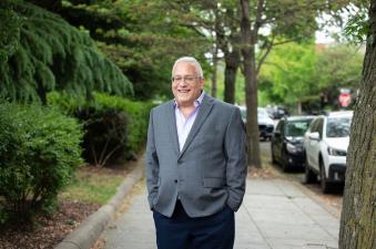 Tom Natan, MG23 poses for a portrait 