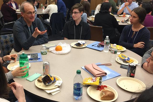 student faculty lunch