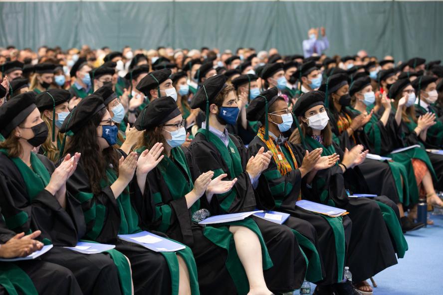 MD students at the 2022 Commencement ceremony