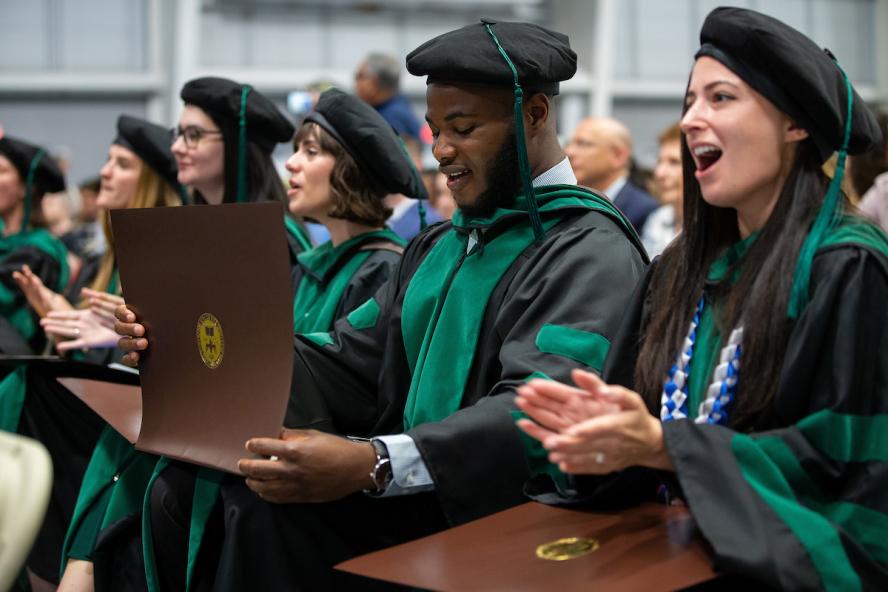 Graduates of the MD Program at the 2023 Commencement Ceremony