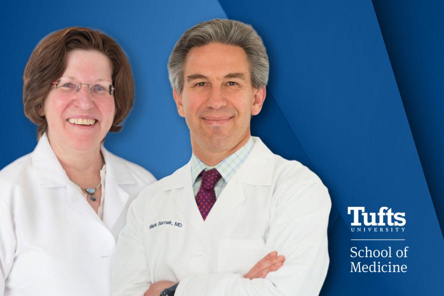 Left to right: Susan Parsons and Mark Sarnak
