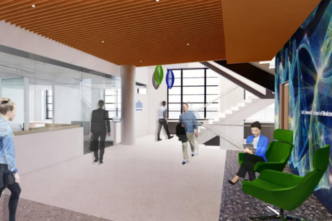 Mock up of the new CSSC lobby