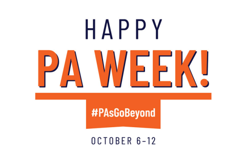Happy PA Week, #PAsGoBeyond, Oct. 6-12