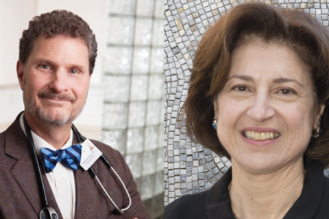 Robin Dretler, M78, A06P, and Suzanne Topalian, M79