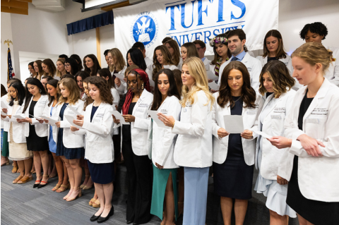 PA students take oath during white coat ceremony