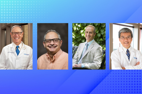 Andrew Levey, David Kaplan, Dariush Mozaffarian, and John Wong. The four Tufts faculty are among top researchers in the world, whose work is among the top cited globally, according to a new Clarivate ranking