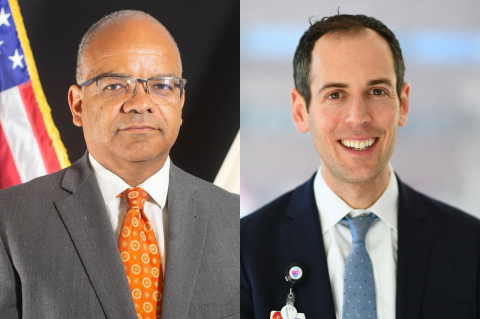 Kiame Mahaniah and Robert Goldstein