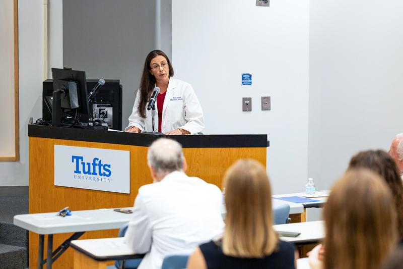 Program director speaks at white coat ceremony